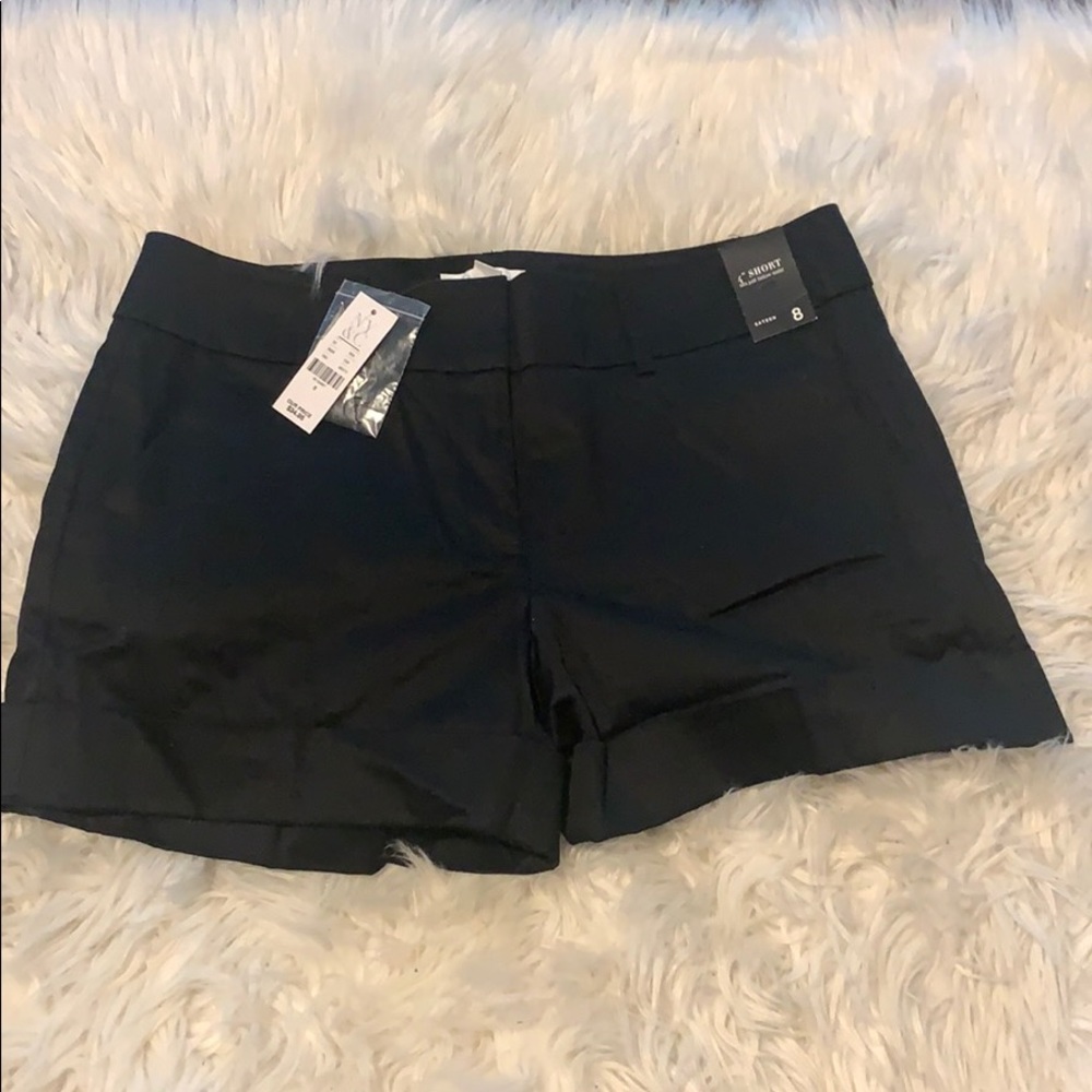 NY&C black dress shorts